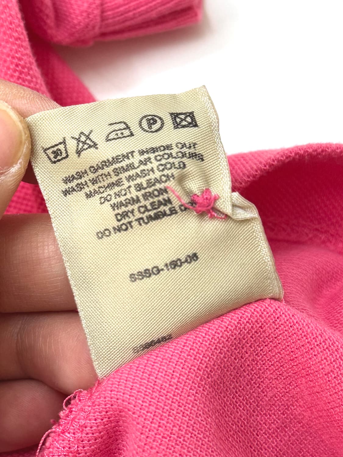 Burberry 버버리 런던 핑크색상 PK 카라티 상품이미지6