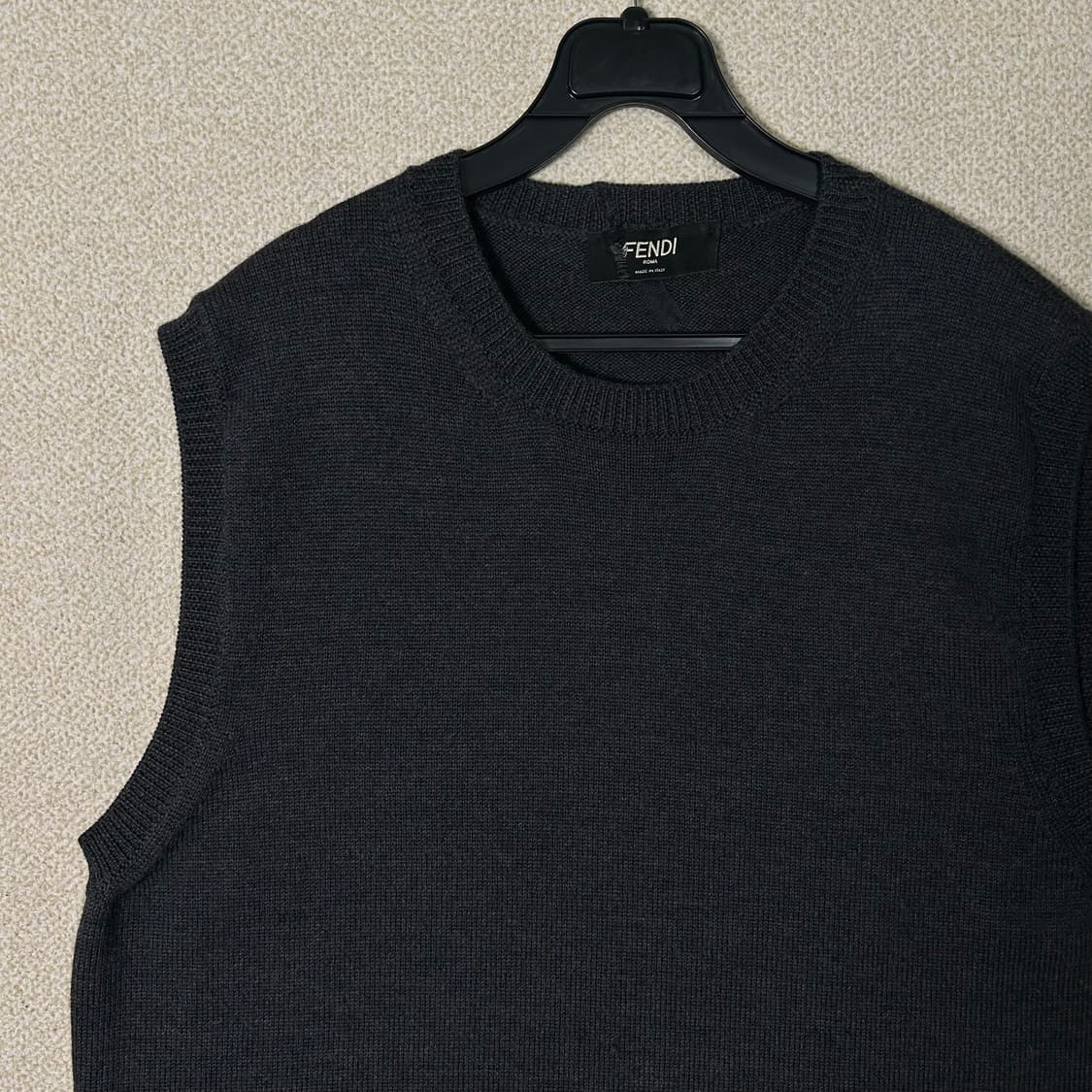 (54) 펜디 버진울 풀오버 니트 조끼 상품이미지4