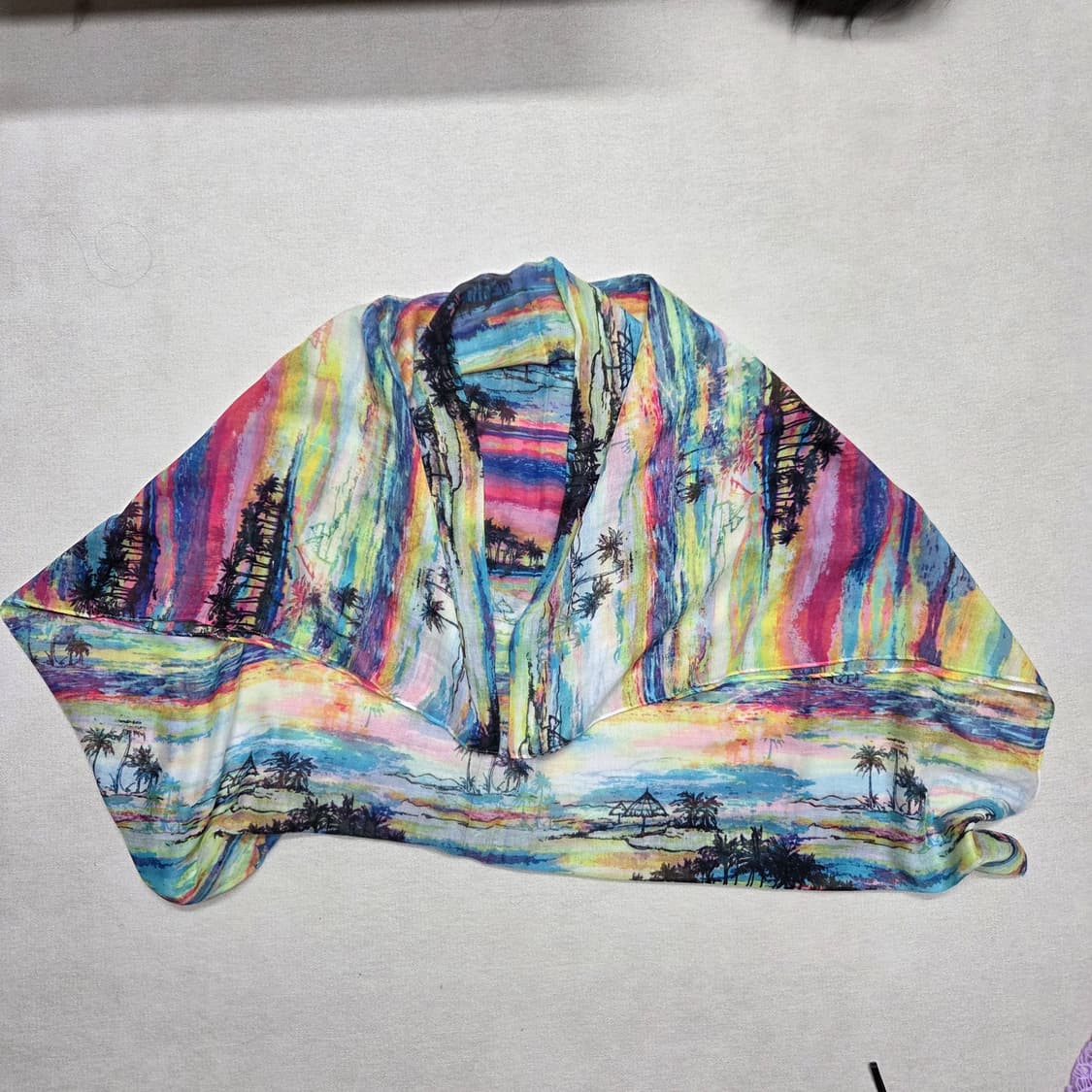 보헤미안 트로피컬 선셋 파레오 상품이미지2