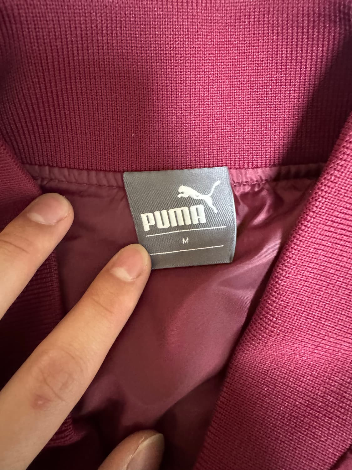 puma 버건디 항공점퍼 상품이미지2