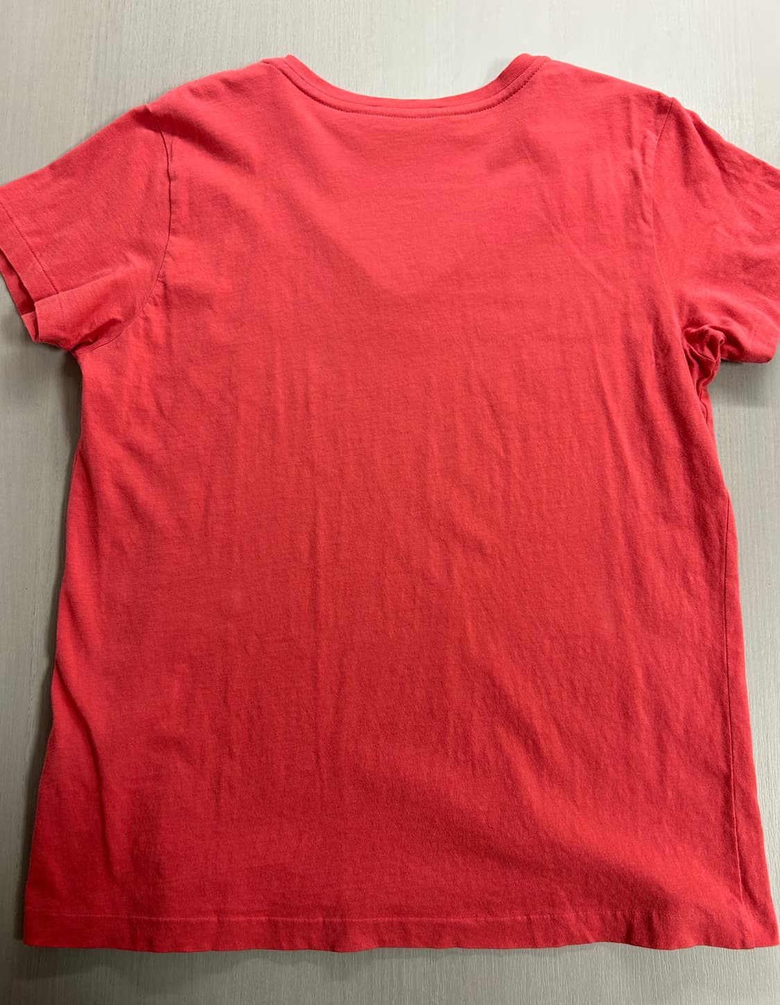 폴로 랄프 로렌 레드 브이넥 반팔 상품이미지3