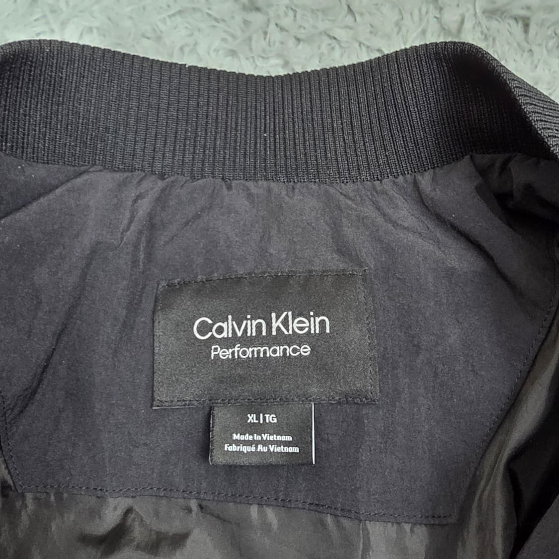 CK 캘빈클라인 퍼포먼스 남성 퀼팅 봄버 패딩 자켓 XL 상품이미지4