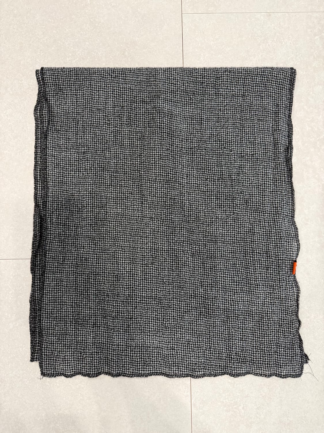 아워셀브스 Washed Wool Scarf - Houndstooth 상품이미지2