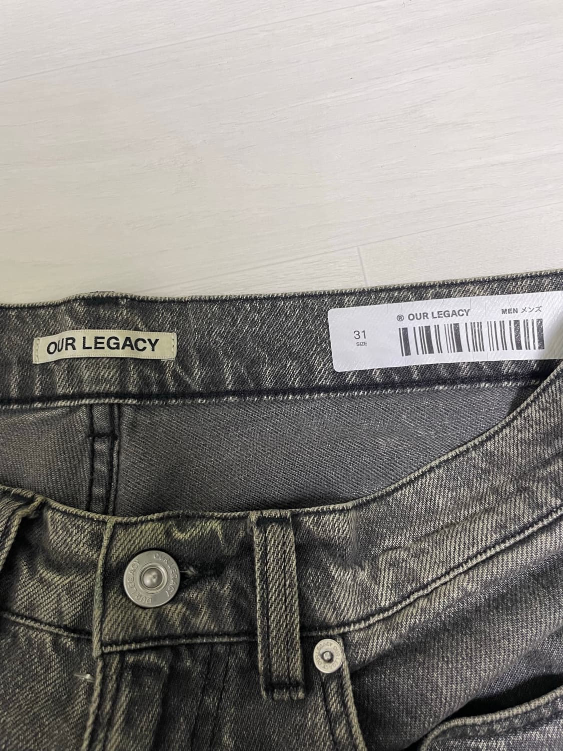 [31] 아워레가시 익스텐디드 써드컷 블랙 그레이 상품이미지3