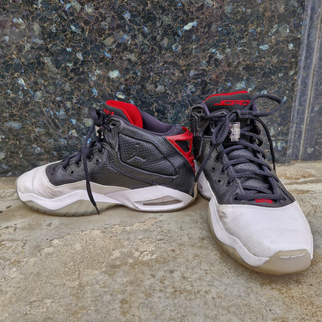 나이키 에어조던 비 로열 블랙 화이트 250 상품이미지2