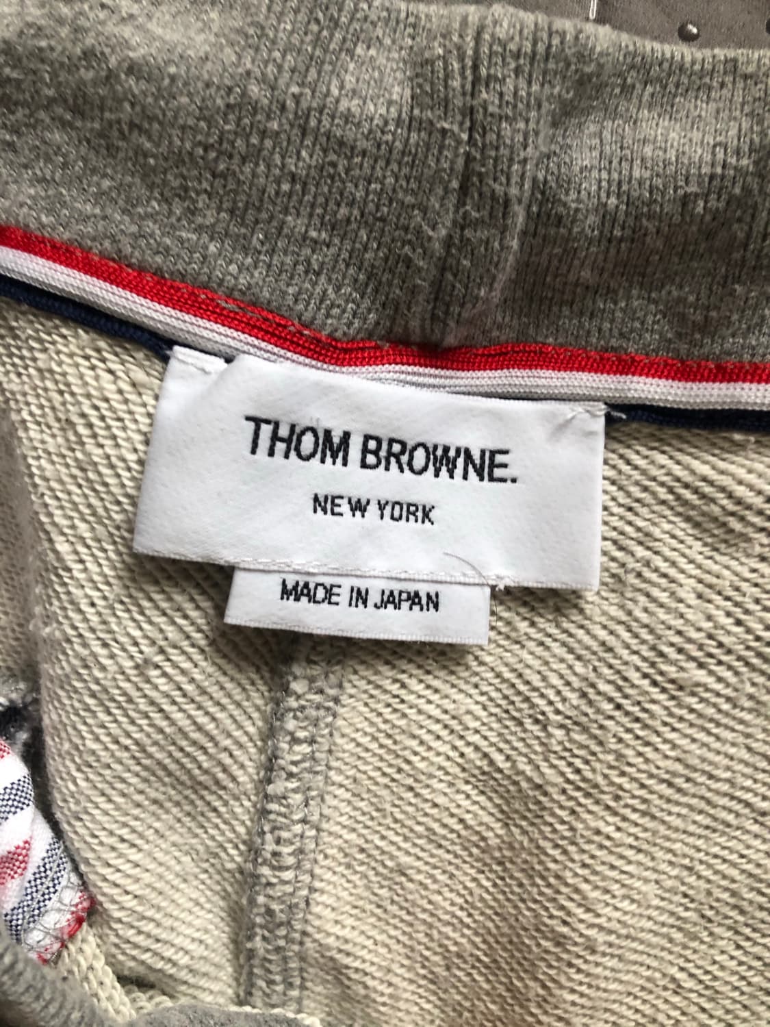 톰브라운 조거팬츠 그레이 (정품) 상품이미지4