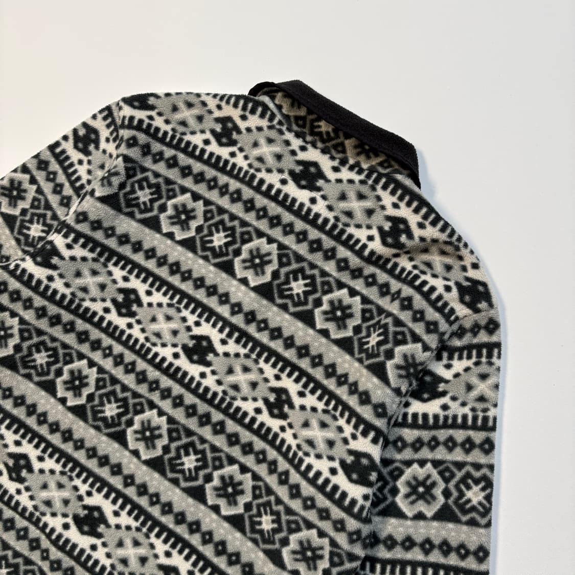 80-90s 엘엘빈 아즈택 패턴 후리스 상품이미지5