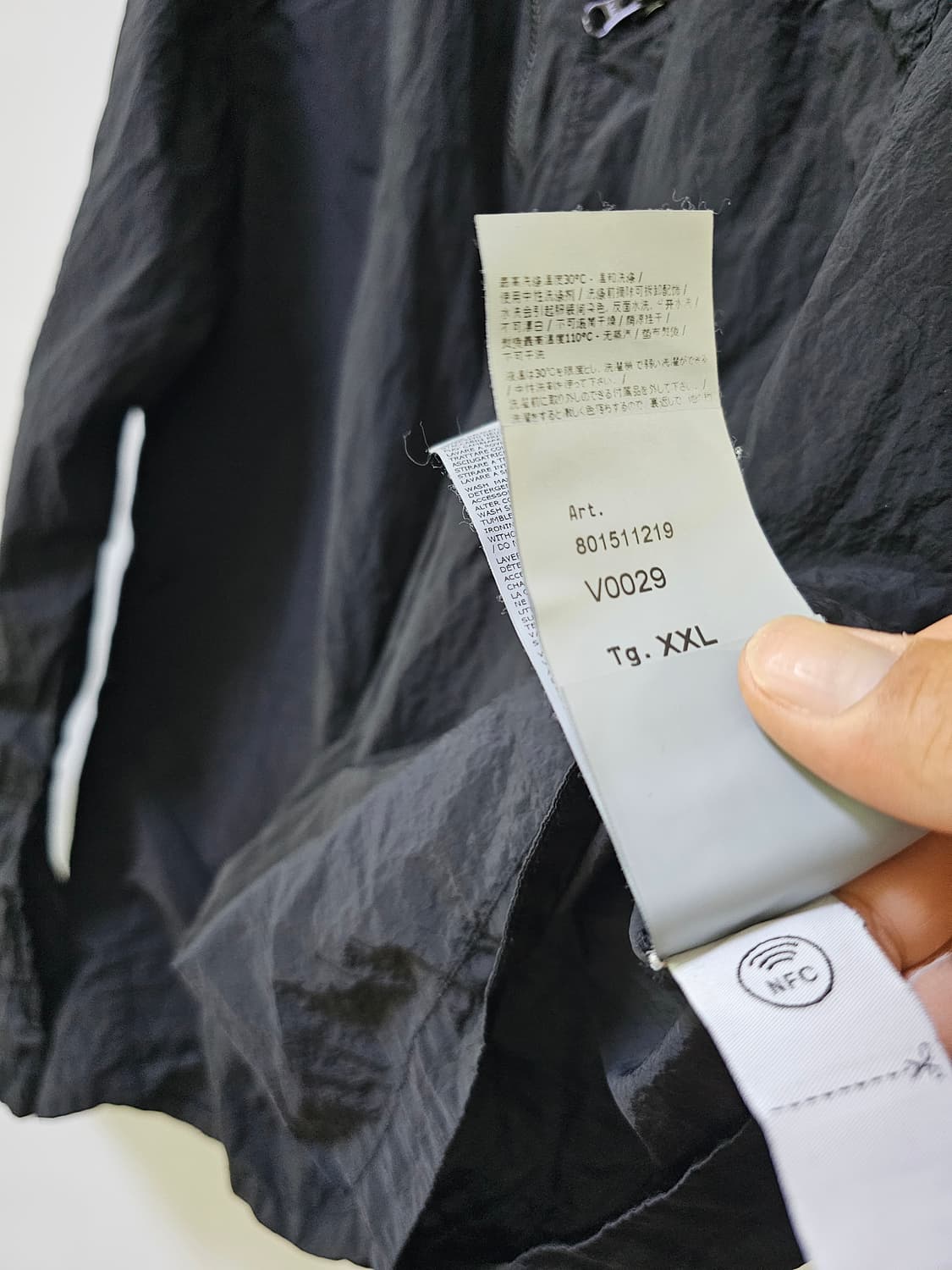 스톤아일랜드 나일론 메탈 오버셔츠 상품이미지4