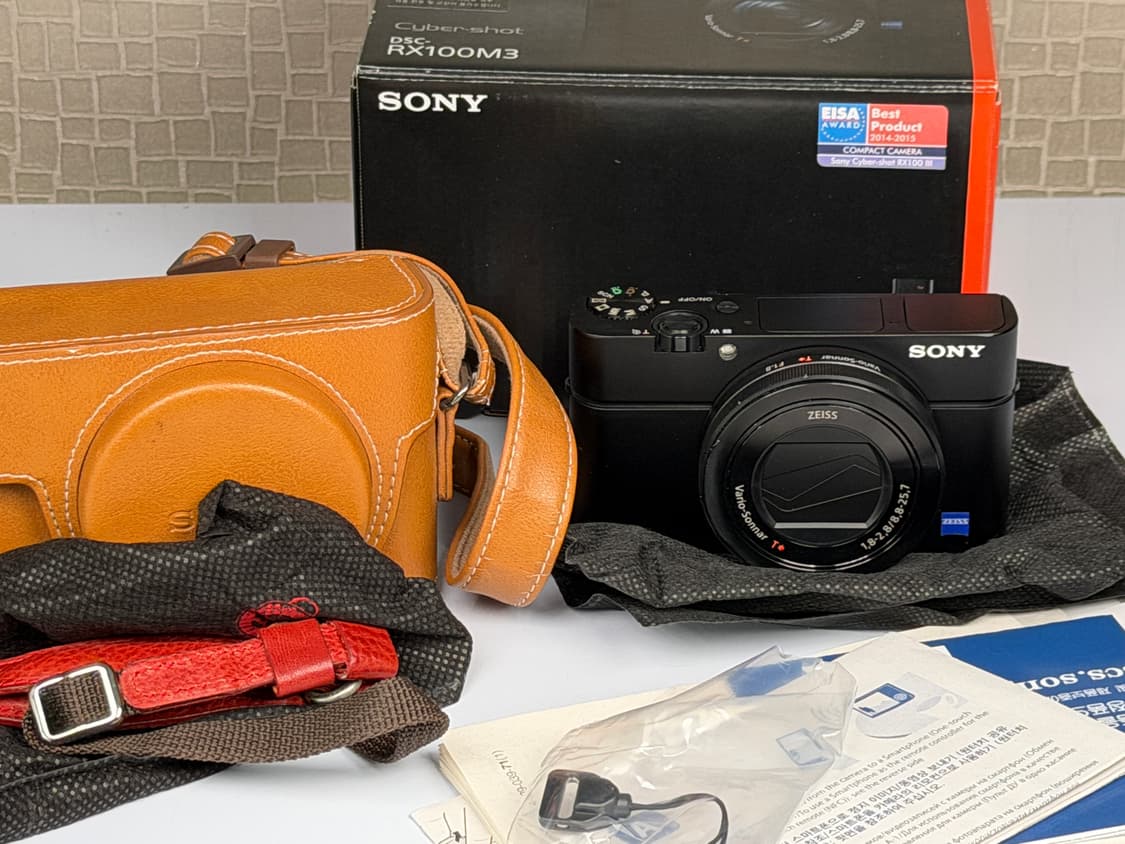 소니 RX100M3 빈티지 레트로 감성 카메라 상품이미지1
