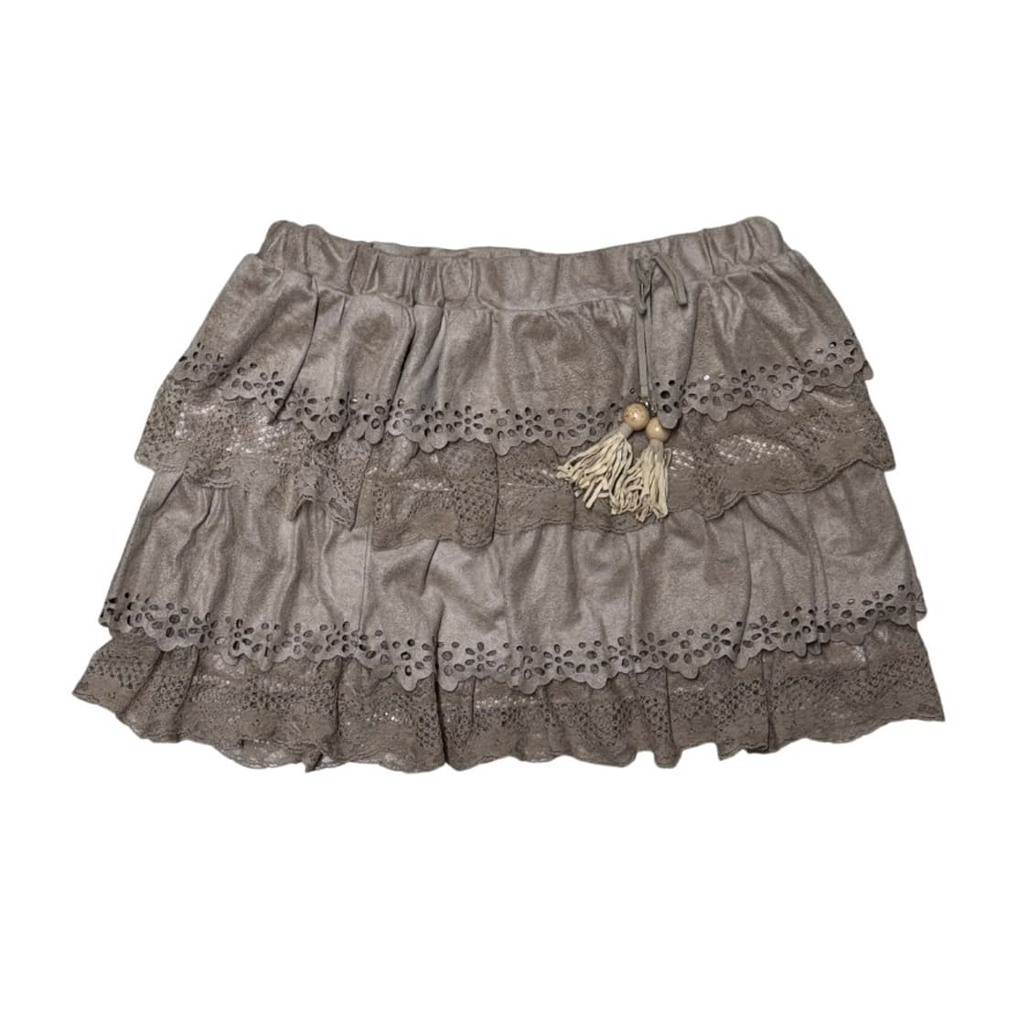 모리걸 레이스 디테일 스커트 상품이미지1