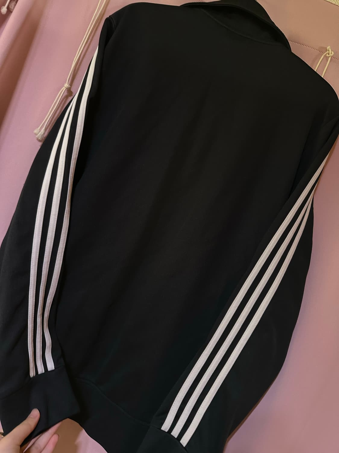 아디다스 져지 아디다스 유로파 블랙 불꽃져지 유로파110 파이어버드 집업 상품이미지3