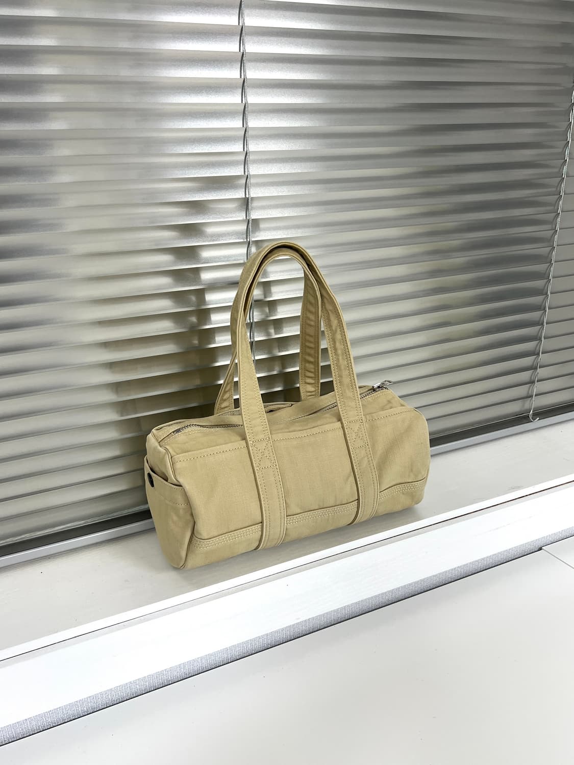 PORTER-CANVAS BOSTON BAG M (Beige) 상품이미지5