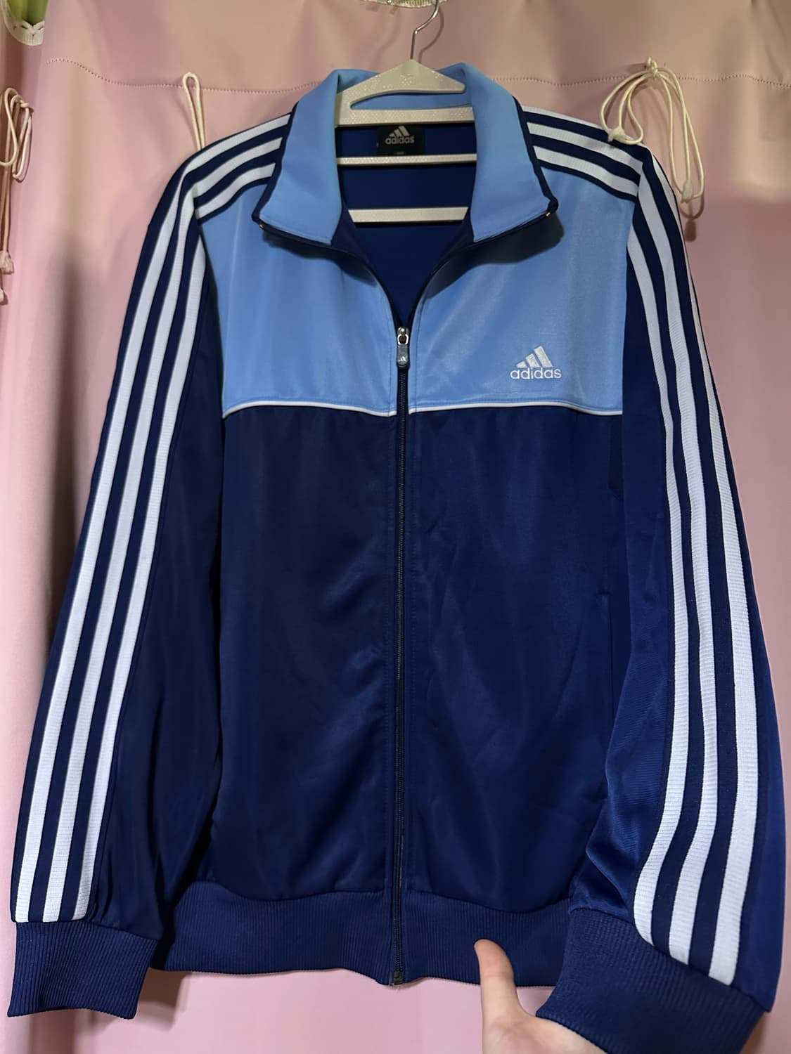 아디다스져지 아디다스 대장 하늘 아디다스삼선 져지 트랙탑 y2k 시나모롤 상품이미지3
