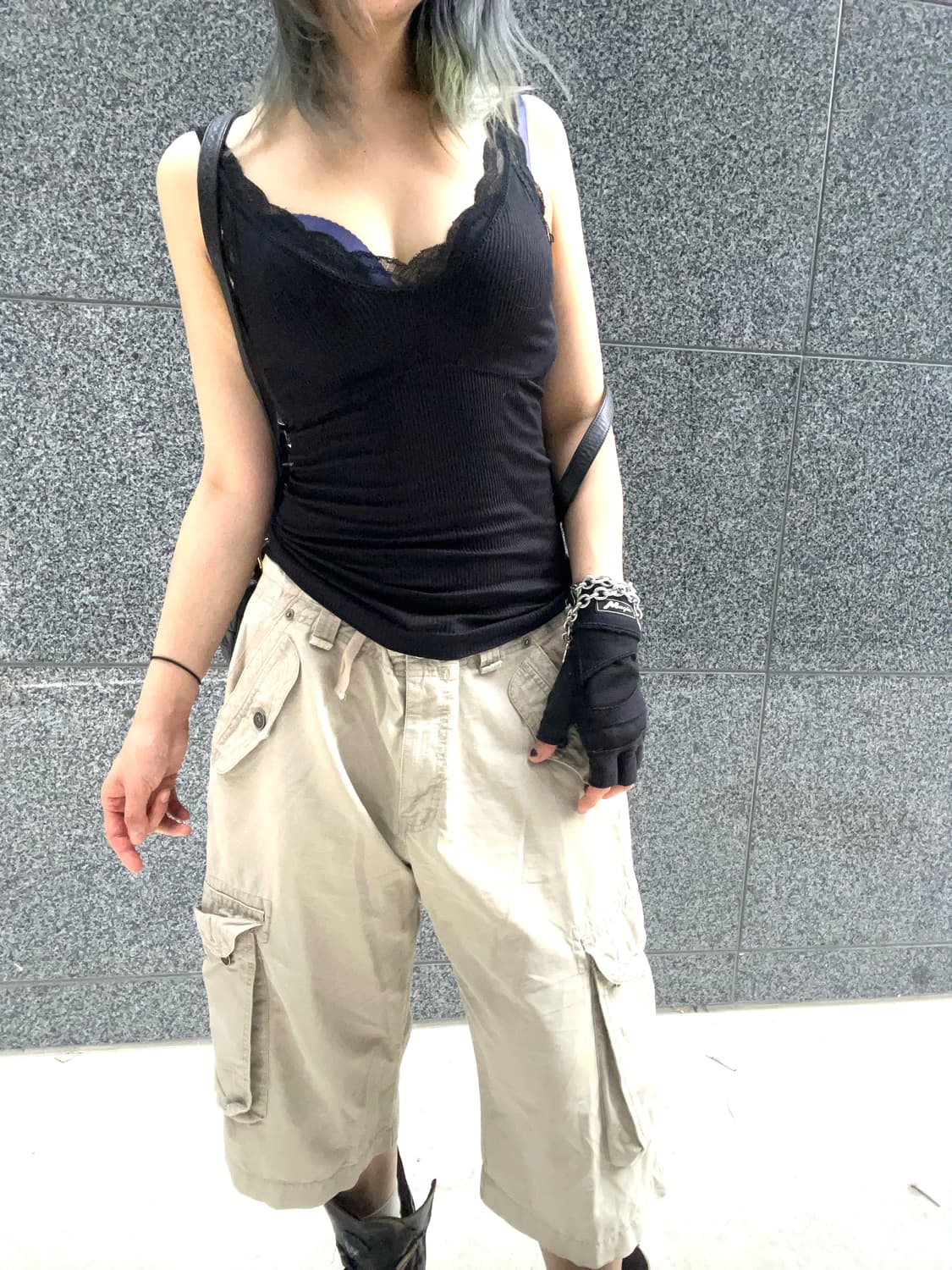 cargo cropped pants 상품이미지1