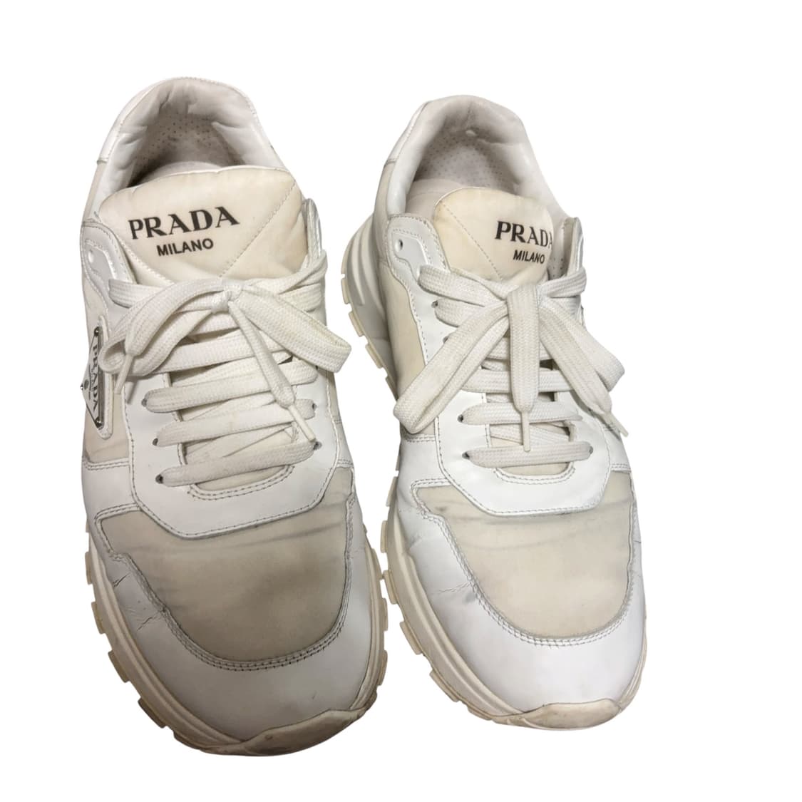 프라다 삼각로고 리나일론 레더 스니커즈 9 280 상품이미지3