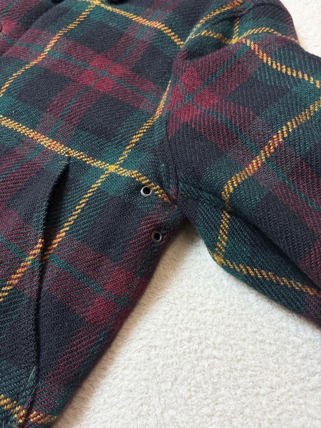 폴로 랄프로렌 플래드 뉴스보이 체크 울 알파카 자켓 PN6359 상품이미지6