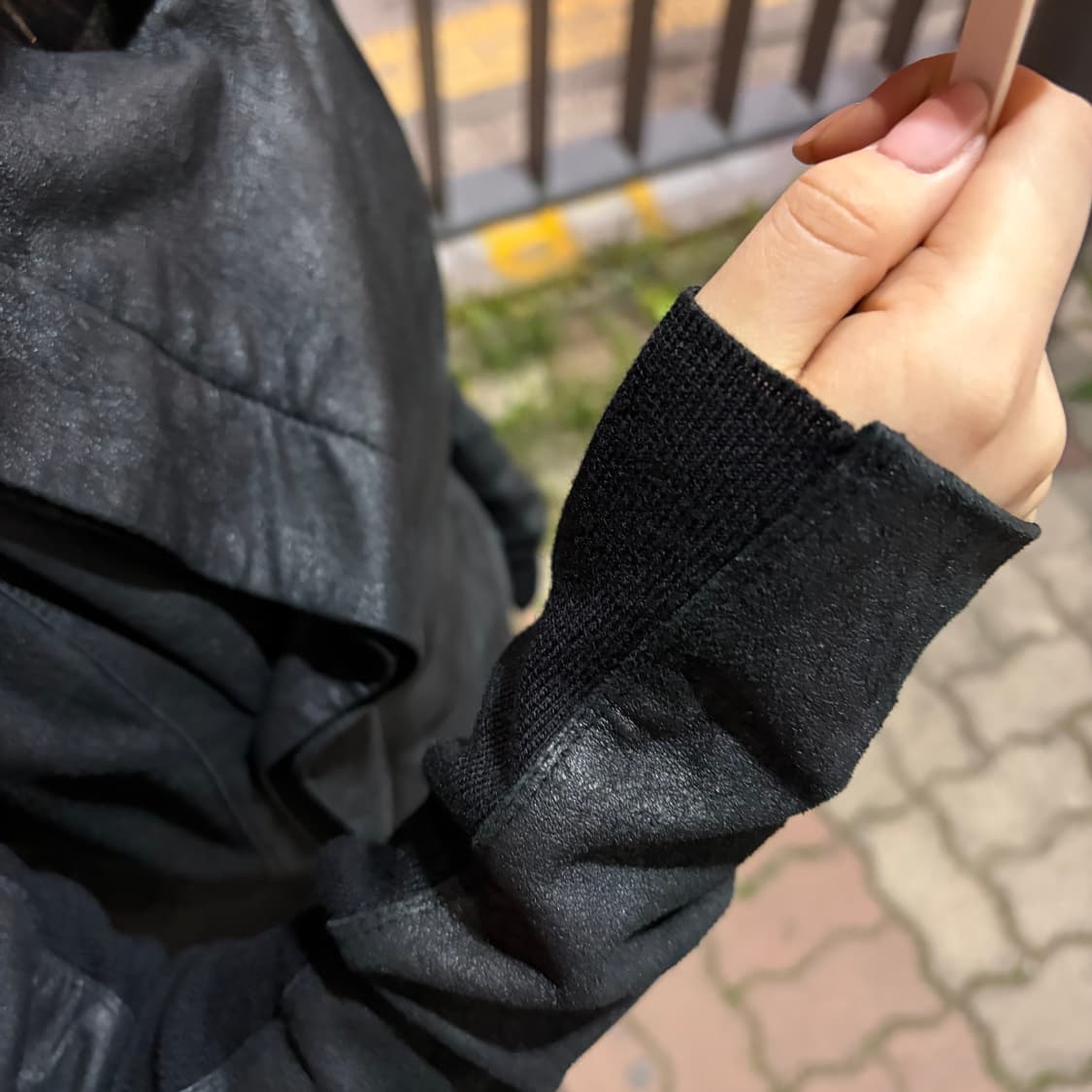 Rick Owens 레더 자켓 상품이미지6