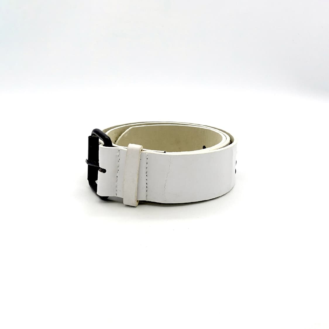 VINTAGEBELT 빈티지 스터드 화이트 벨트 상품이미지4