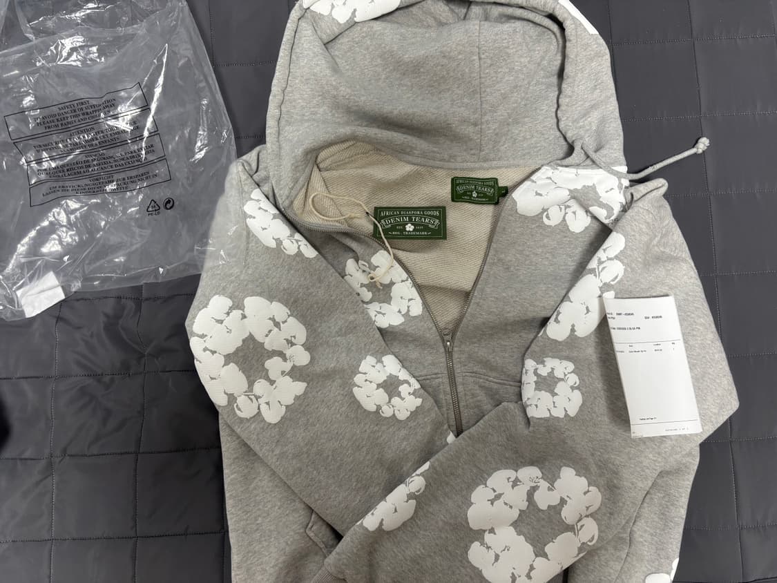 데님티어스 후드집업 L 상품이미지1