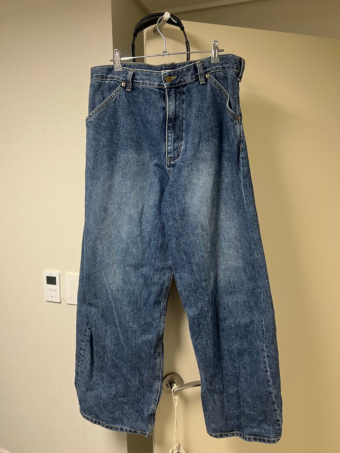 해칭룸 와이드커브진 4사이즈 상품이미지2