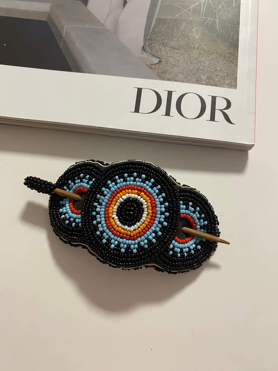 핸드메이드 비즈 헤어 비녀 헤어핀 상품이미지2