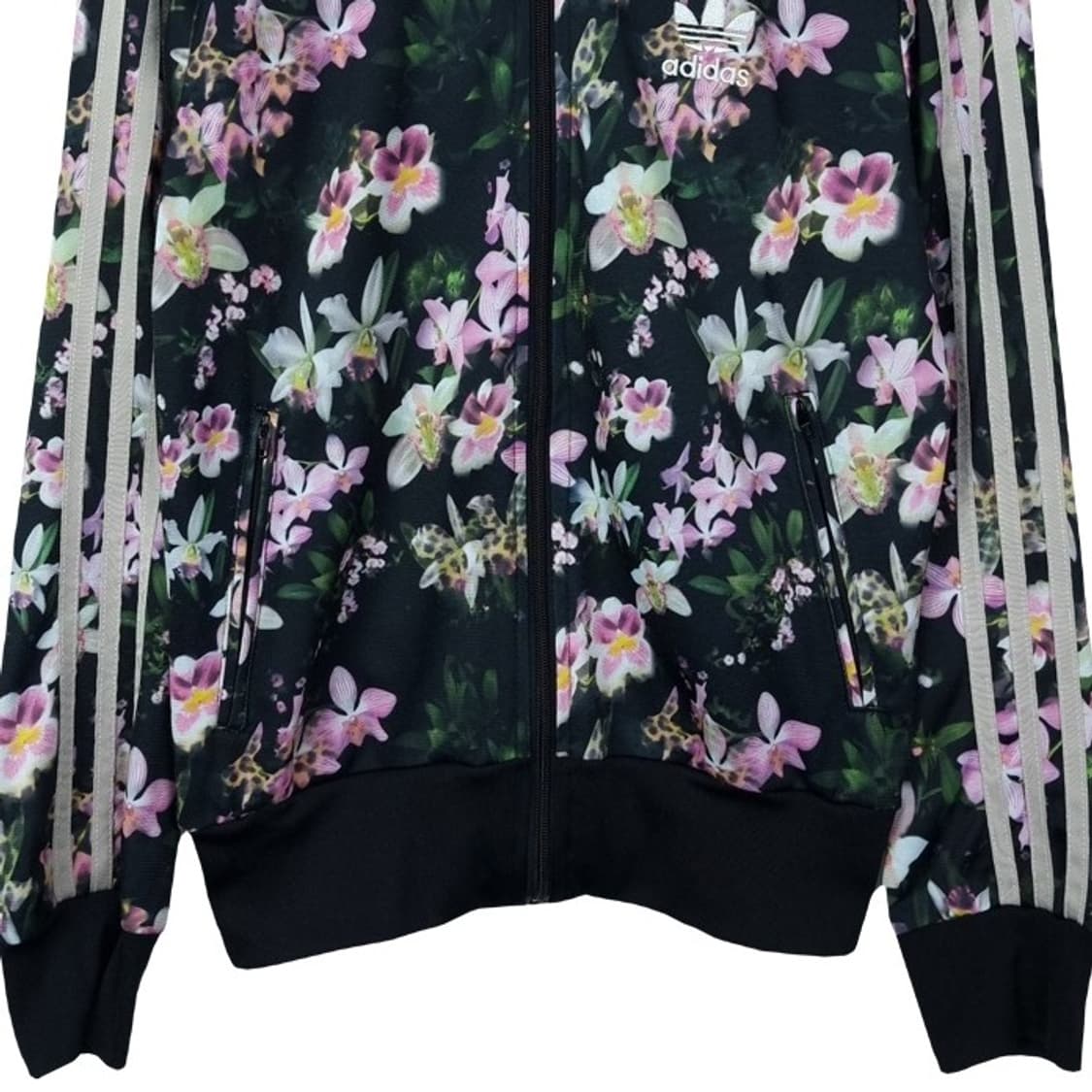 [아디다스] 플라워 패턴 파이어버드 져지 트랙탑 집업 자켓 M17057 상품이미지5