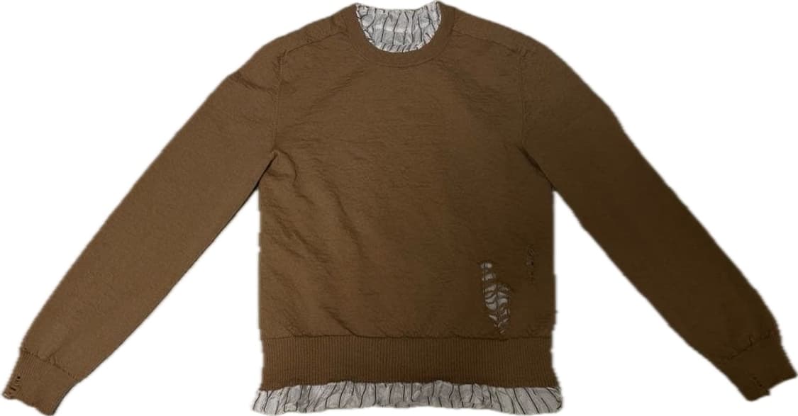 마르지엘라 디스트로이드 레이어드 니트 상품이미지1