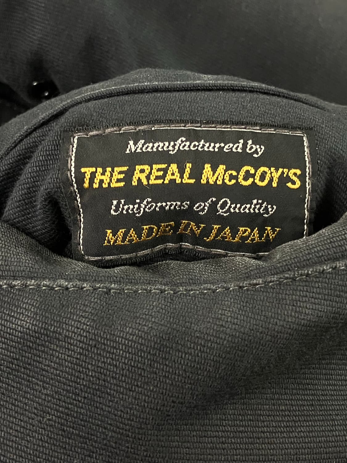 리얼맥코이 네이비 N-1 덱자켓 34 상품이미지3