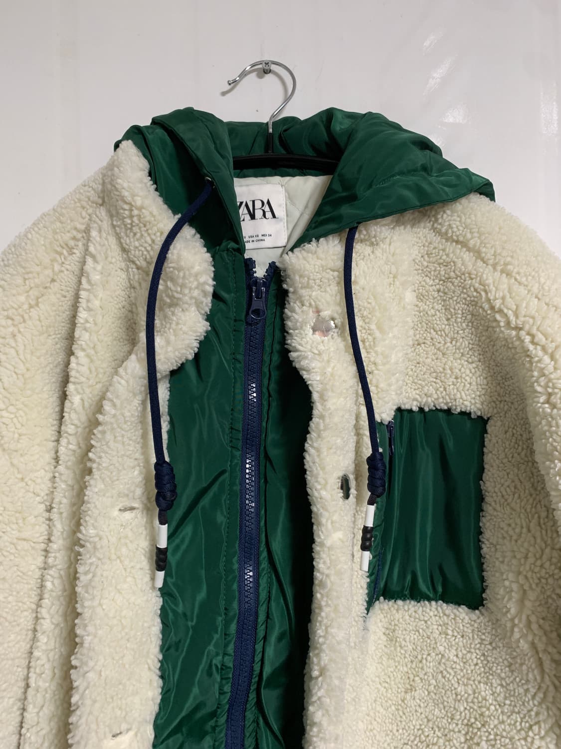 ZARA 뽀글이 자켓 상품이미지3