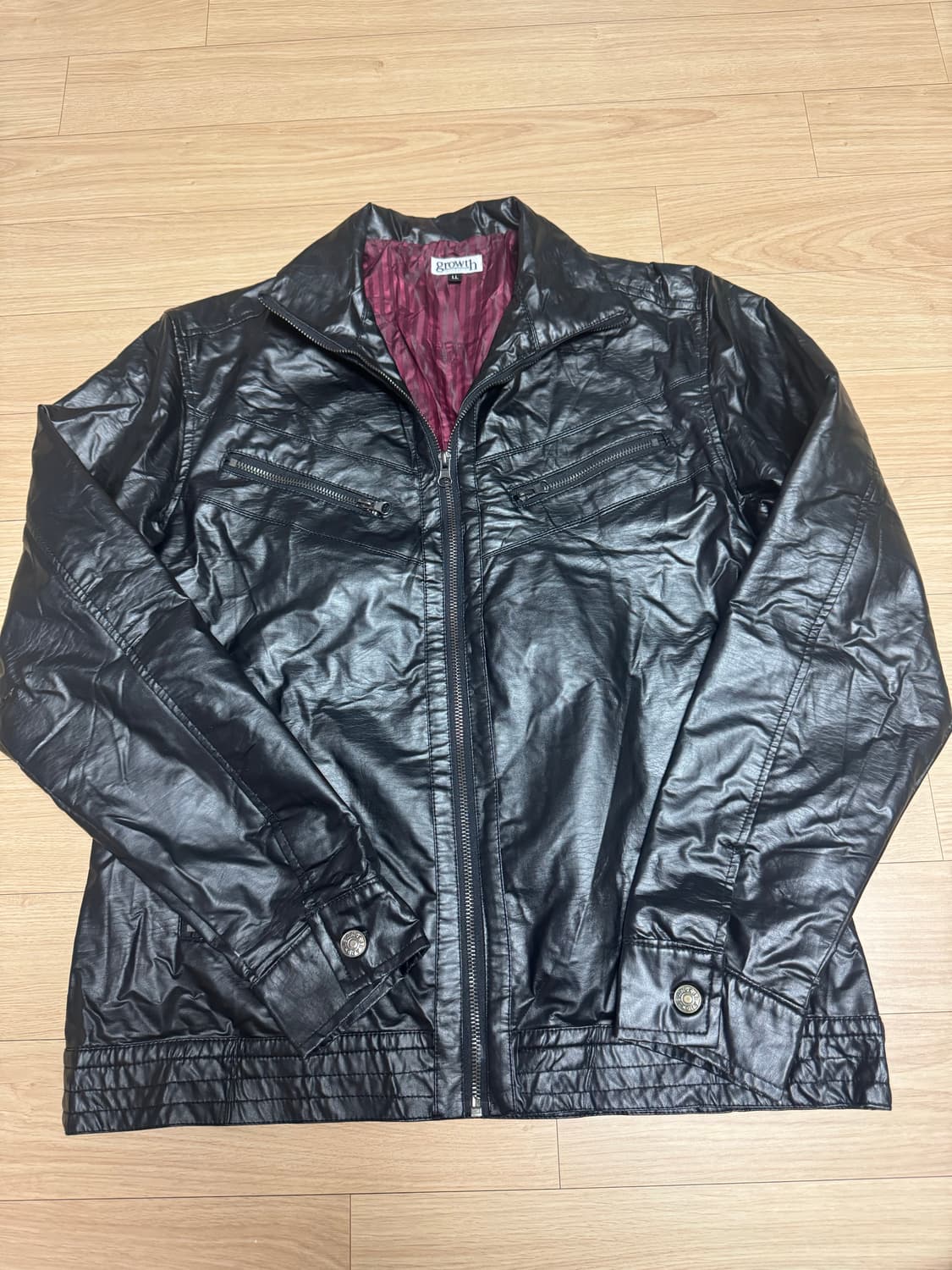 Growth 레더 자켓(LL) 상품이미지1