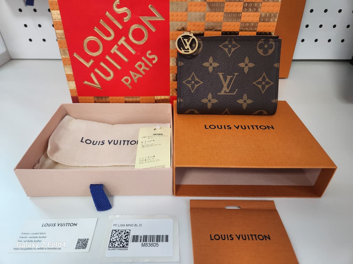 [N급]루이비통 리사월릿 반지갑 모노그램 풀박스 새상품 판매합니다 상품이미지1
