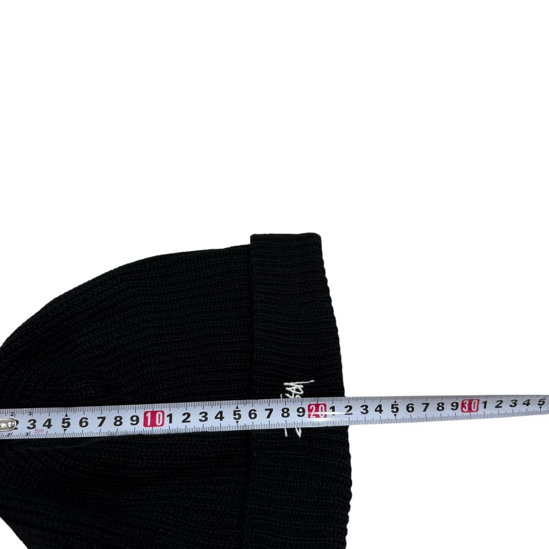 스투시 베이직 커프 비니 모자 블랙 상품이미지8