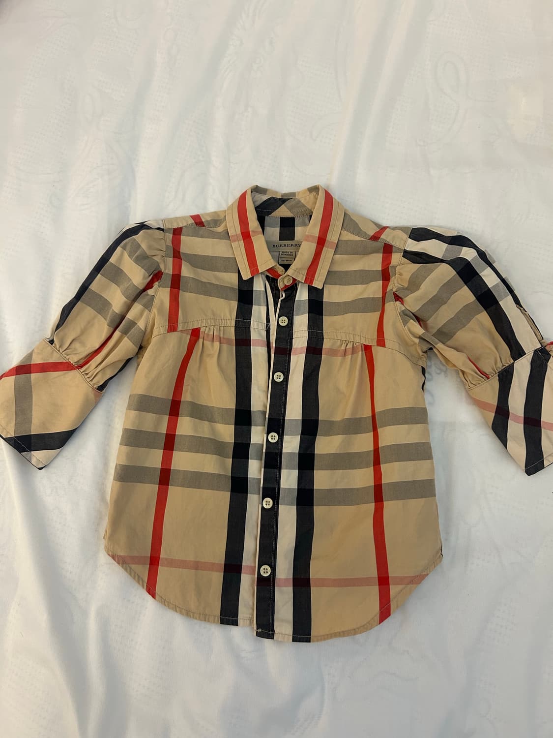 버버리 정품 키즈 블라우스  상품이미지6