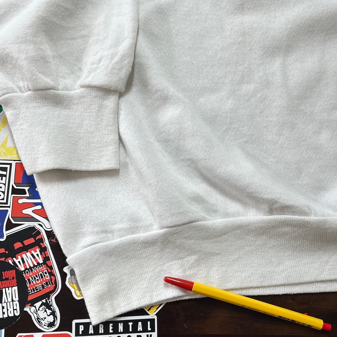 80s USA 로고7 버드와이저 빈티지 스웻셔츠 XL 상품이미지6