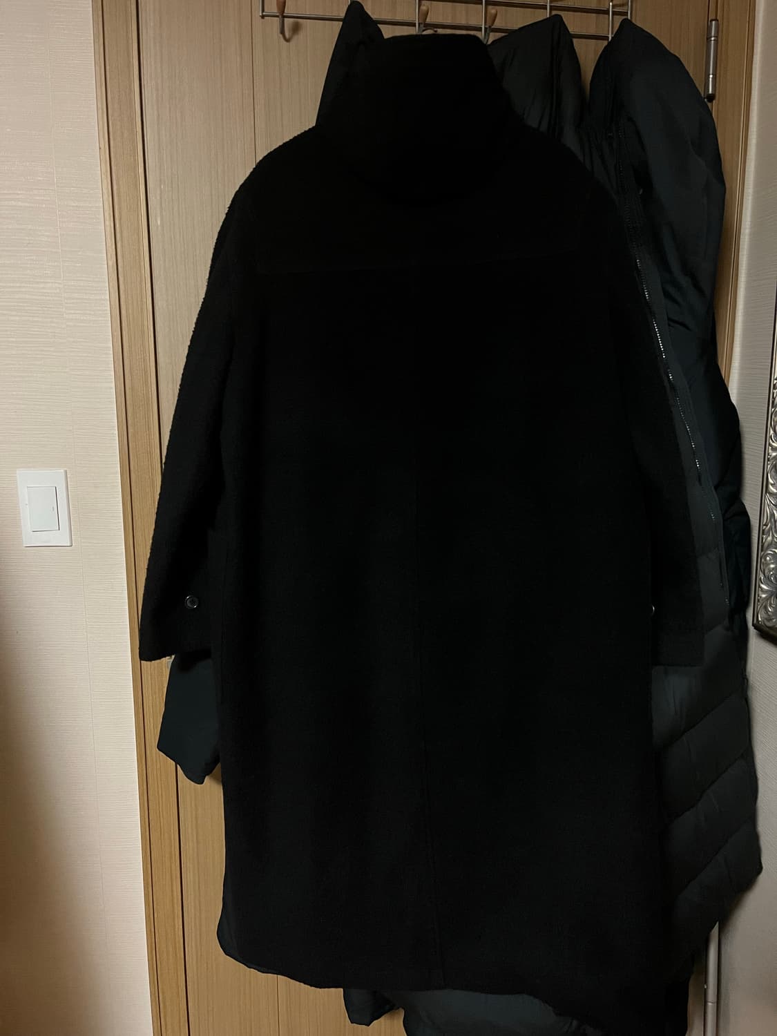 [s] 유스 더플 코트 카센티노 블랙 상품이미지3