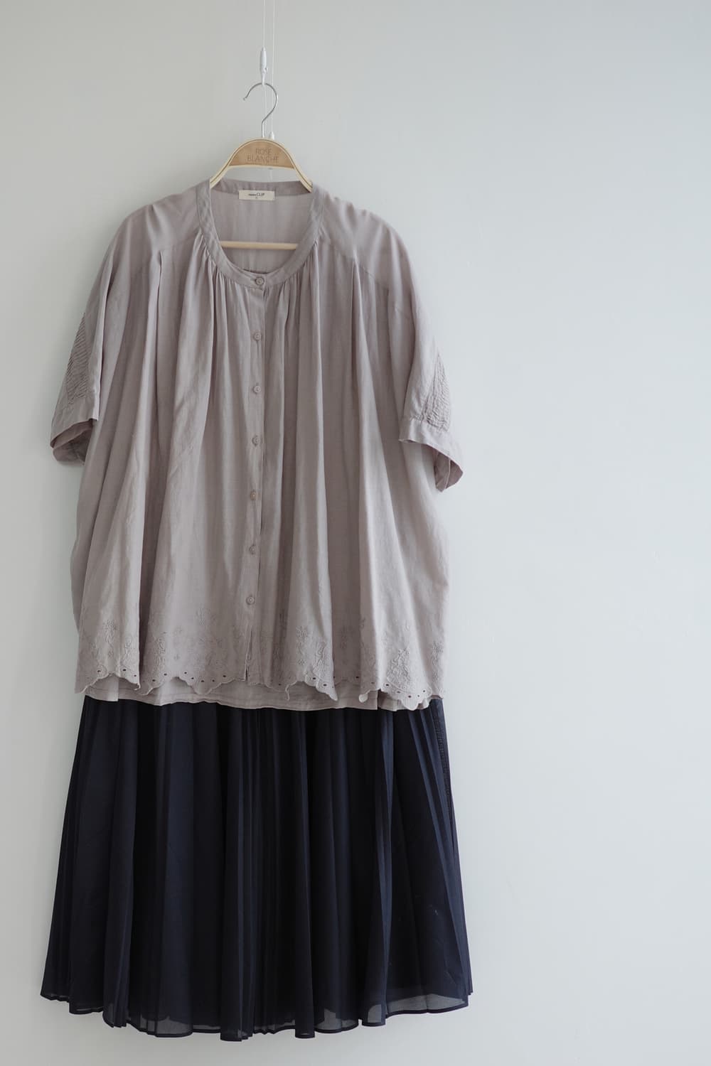 studio CLIP 
• 아사코튼 셔츠 블라우스 상품이미지3