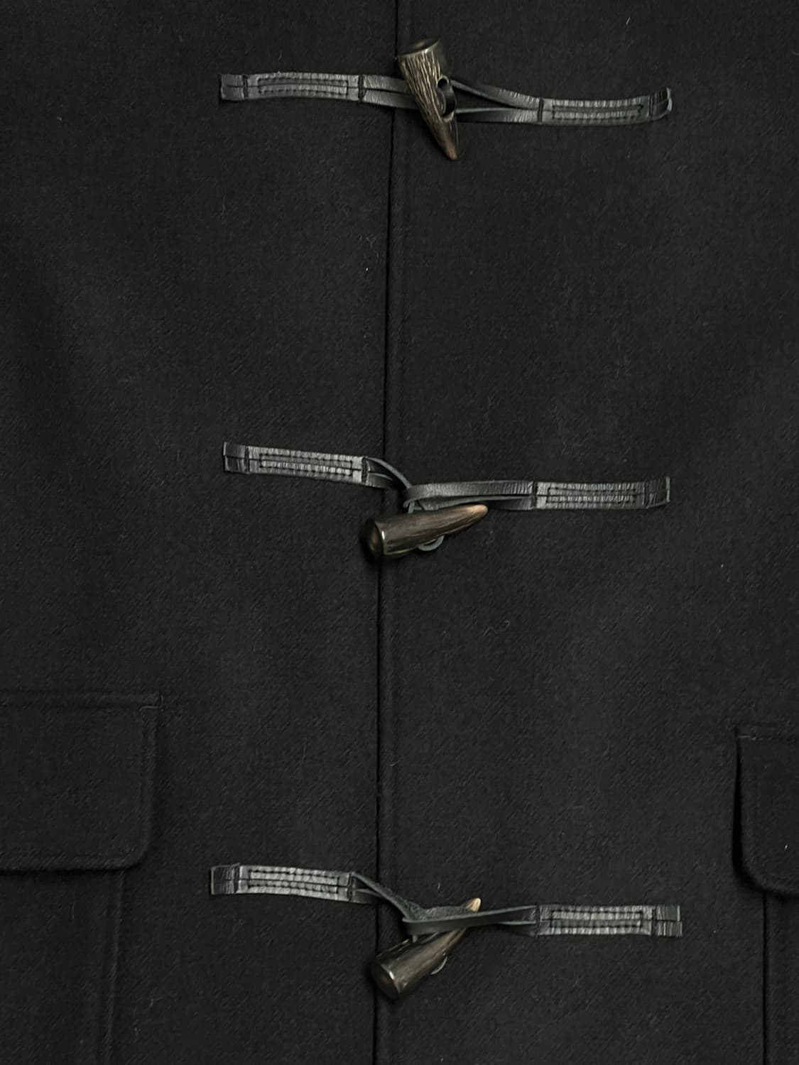 인사일런스 블랙 떡볶이 코트 상품이미지4