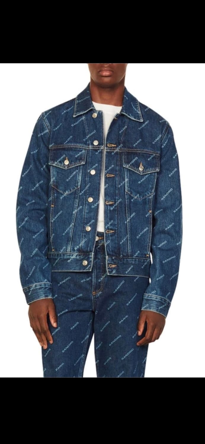 산드로옴므 청자켓 셋업 판매 상품이미지1