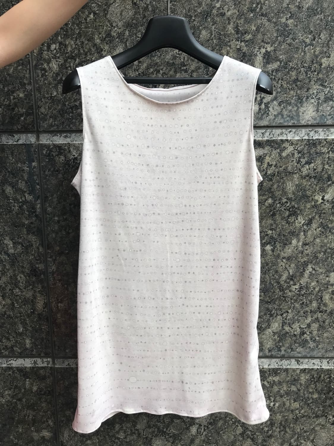 Purple dots sleevelees top 상품이미지8