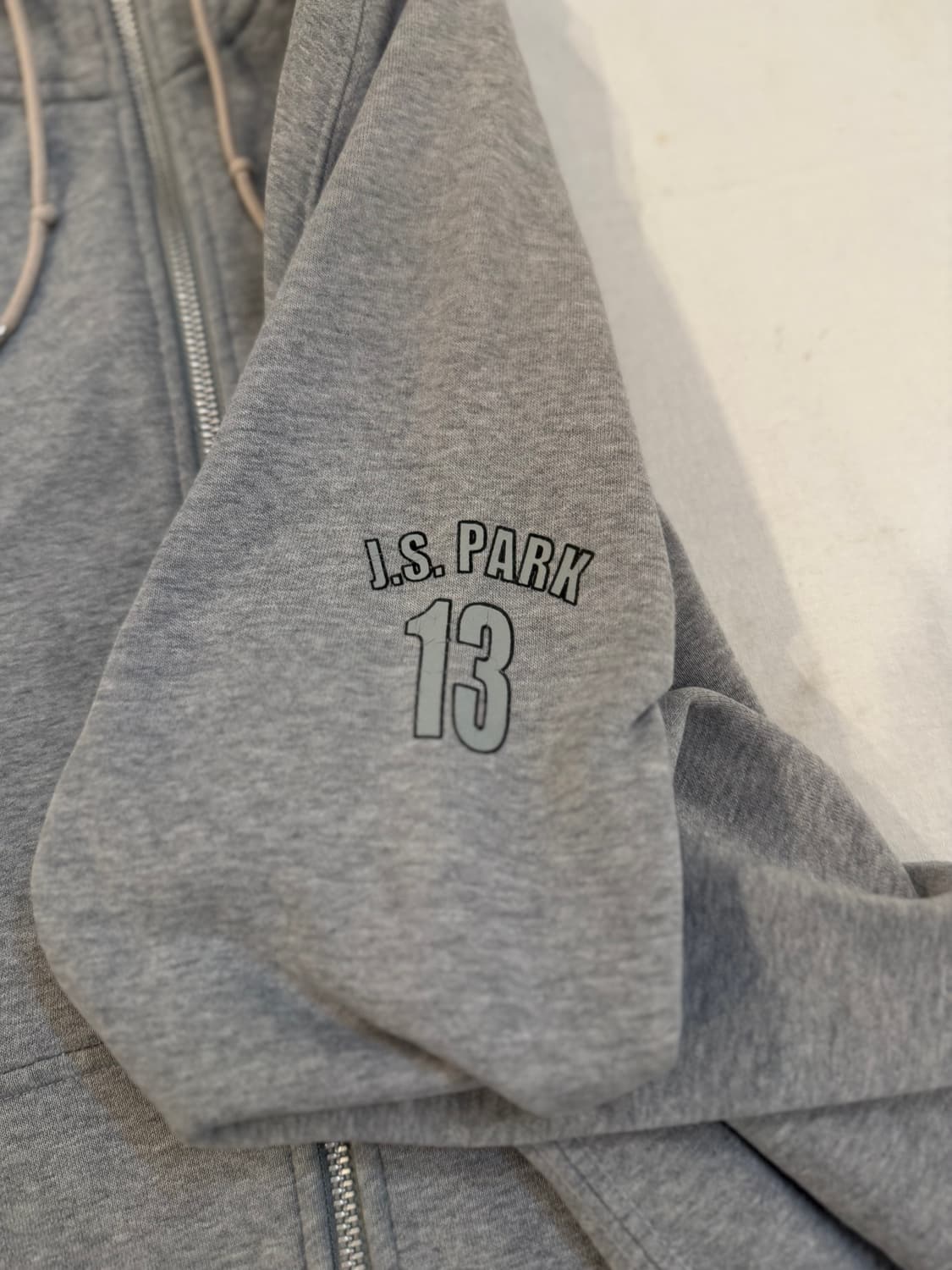 나이키 10-11 맨유 박지성 후드집업 그레이 상품이미지3