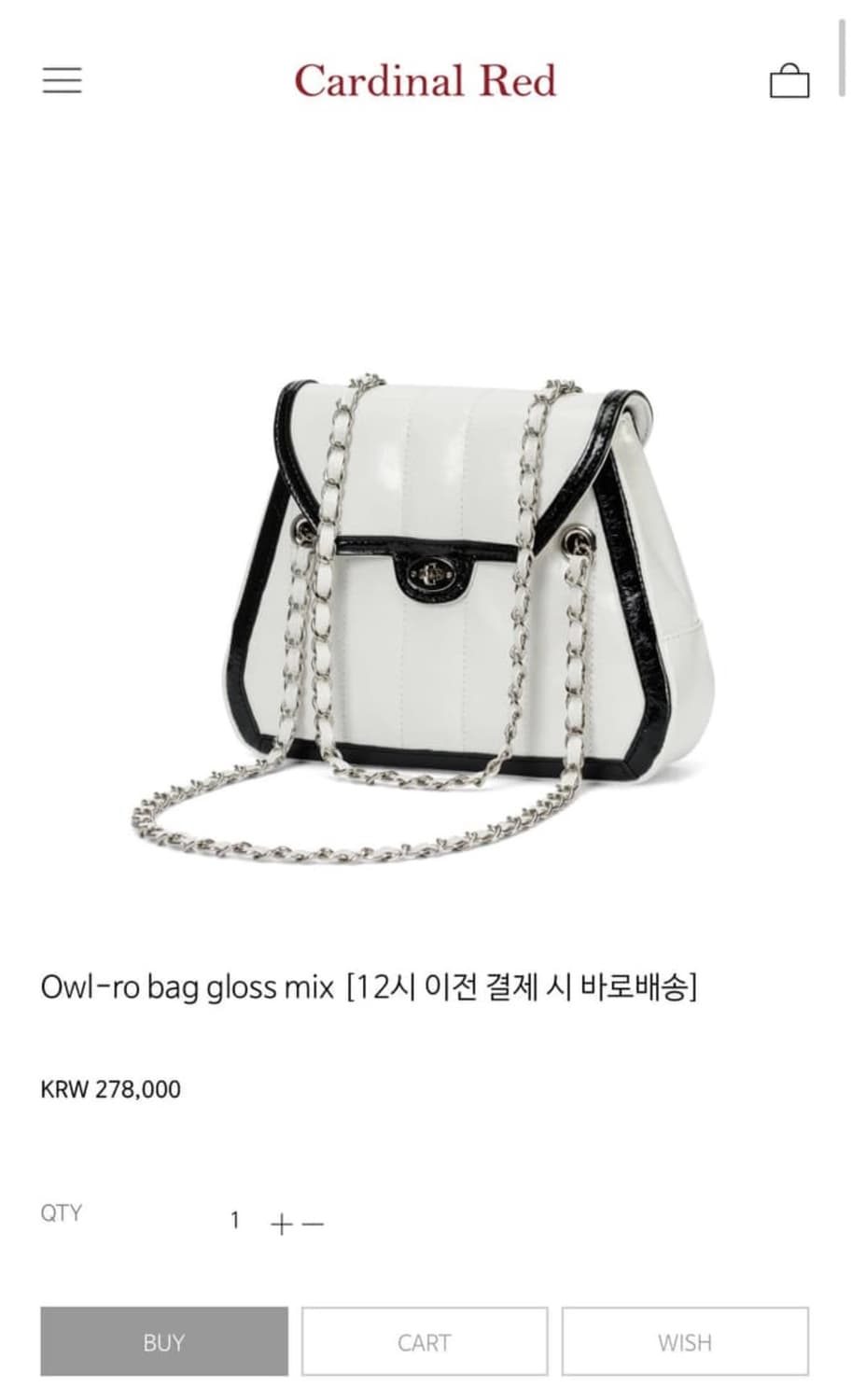 카디널레드 아울로백 믹스 상품이미지1