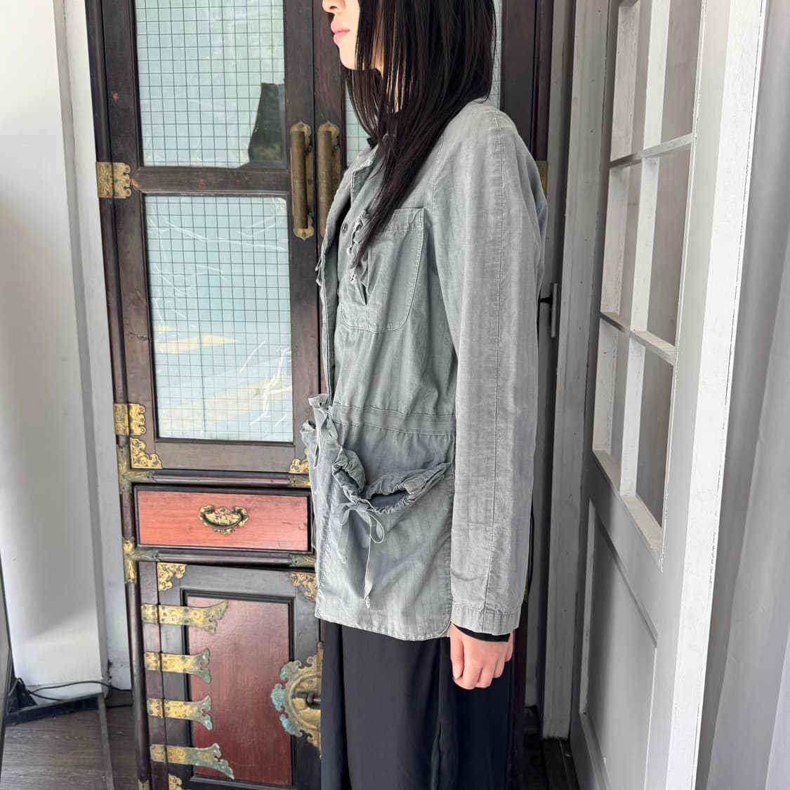 05SS 마틴 마르지엘라 NO 6 드로스트링 필드 자켓  상품이미지3