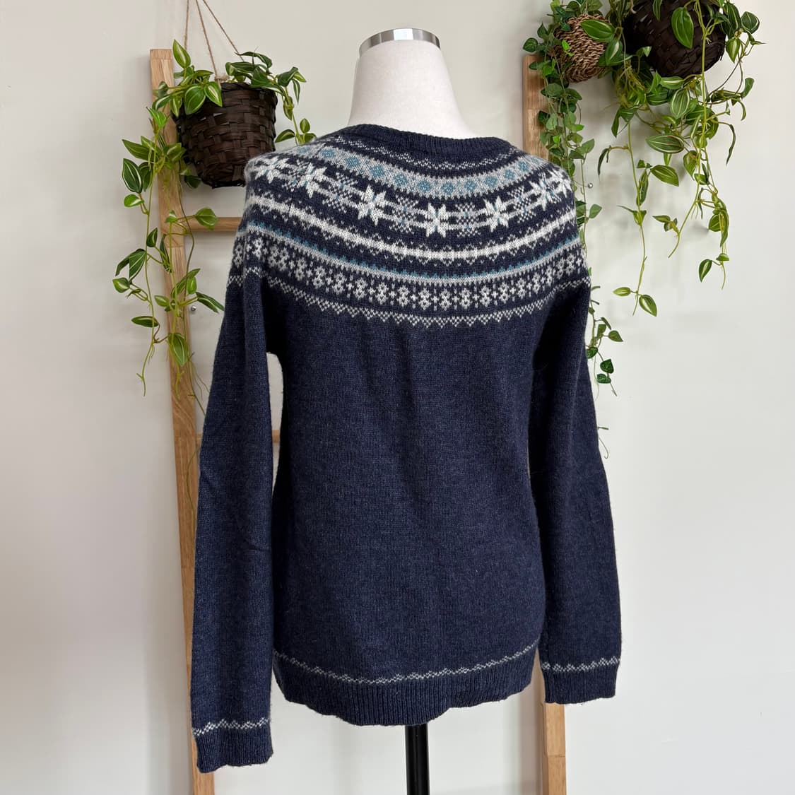 JPN/ 눈꽃가디건 모리걸가디건 모리룩가디건 노르딕가디건 상품이미지4