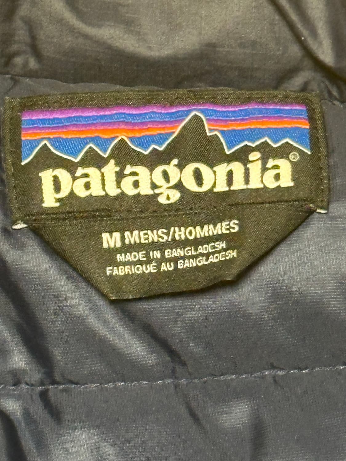 (m)파타고니아 다운 스웨터 네이비 경량패딩 상품이미지6