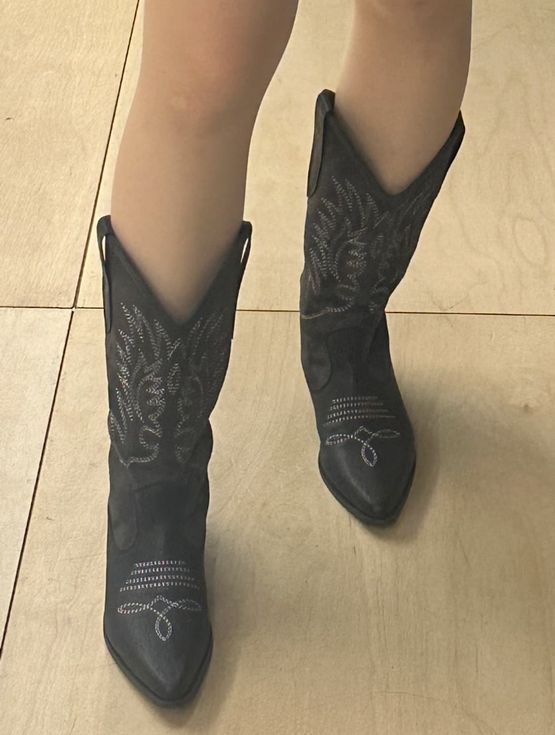 애즈온 웨스턴부츠 블랙 240 상품이미지3