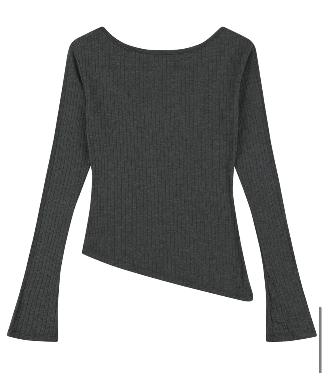 코이세이오 언발란스 셔링 탑 그레이 상품이미지2