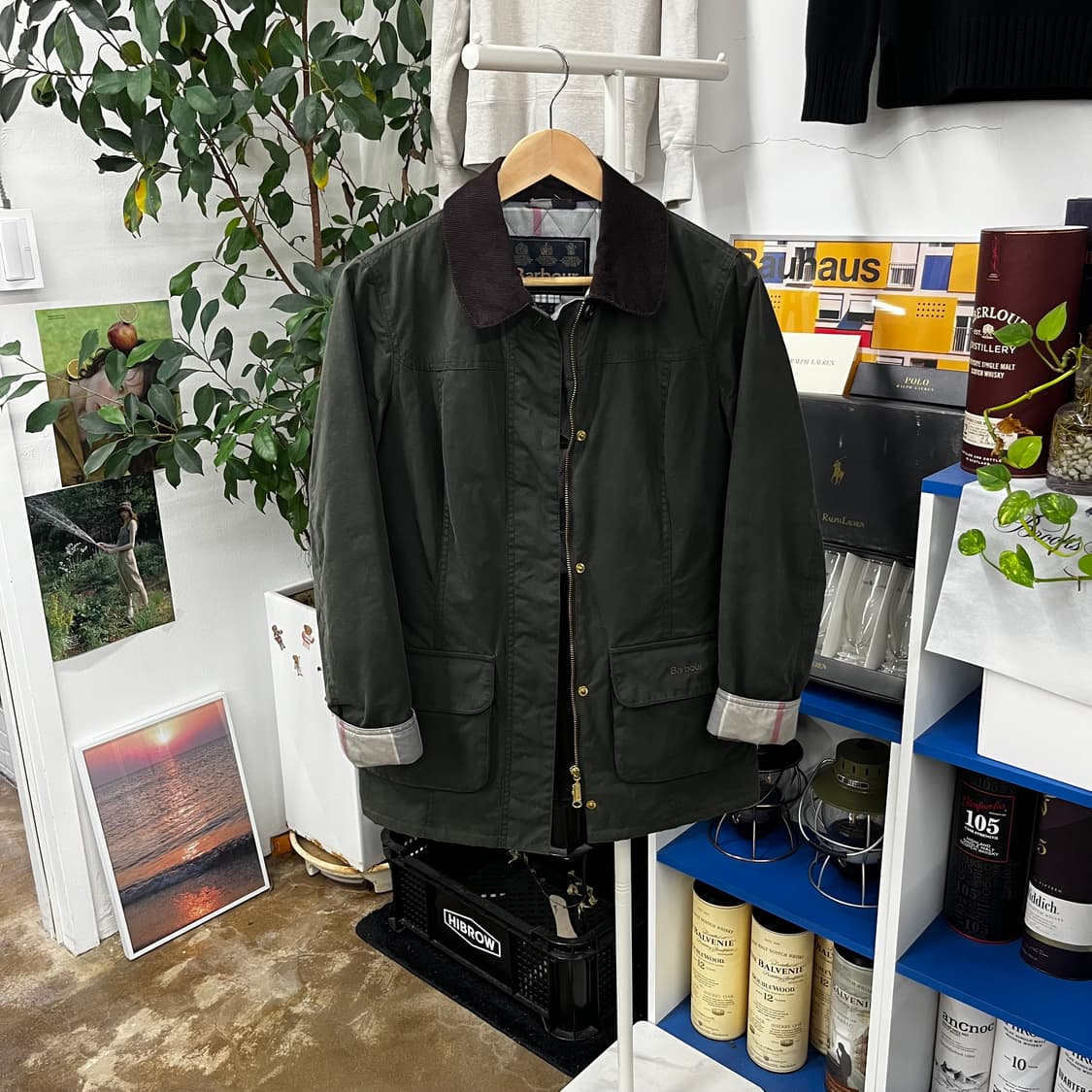 바버 우먼 Balintore 왁스자켓 Uk10 상품이미지1