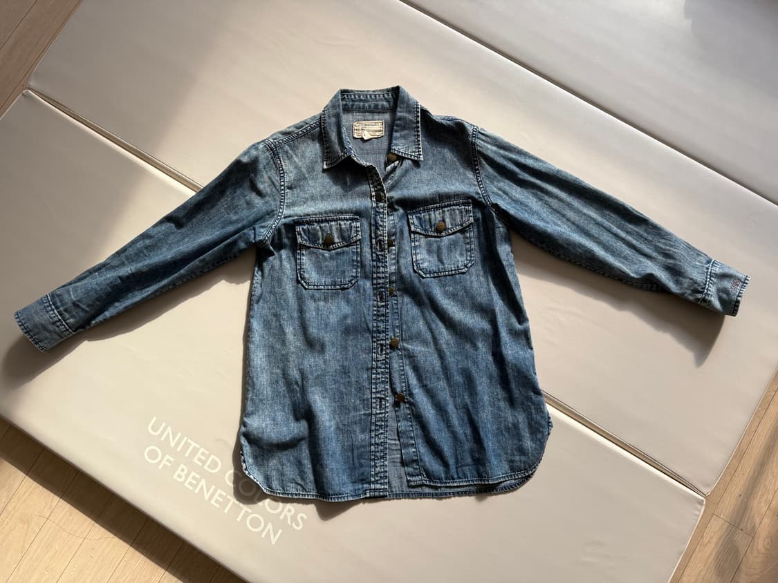 Current/Elliott 데님 셔츠 커렌트엘리엇 상품이미지1