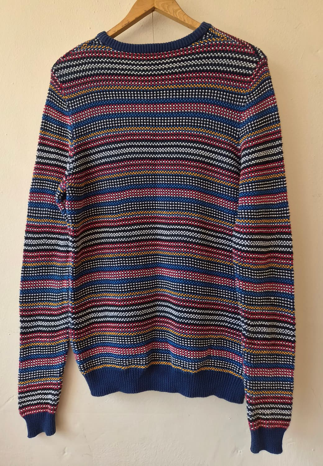 라코스테 남성 멀티컬러 코튼라운드니트
 상품이미지9