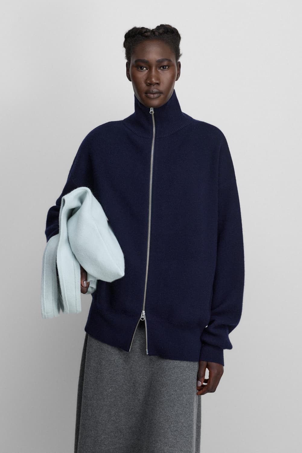 익스트림캐시미어 xtra out 집업 가디건 상품이미지2